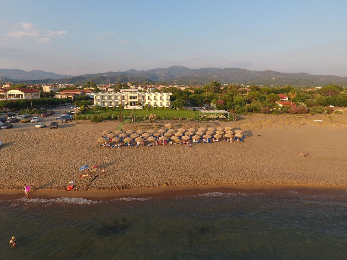 זכארו Ostria Hotel Kakovatos Beach מראה חיצוני תמונה