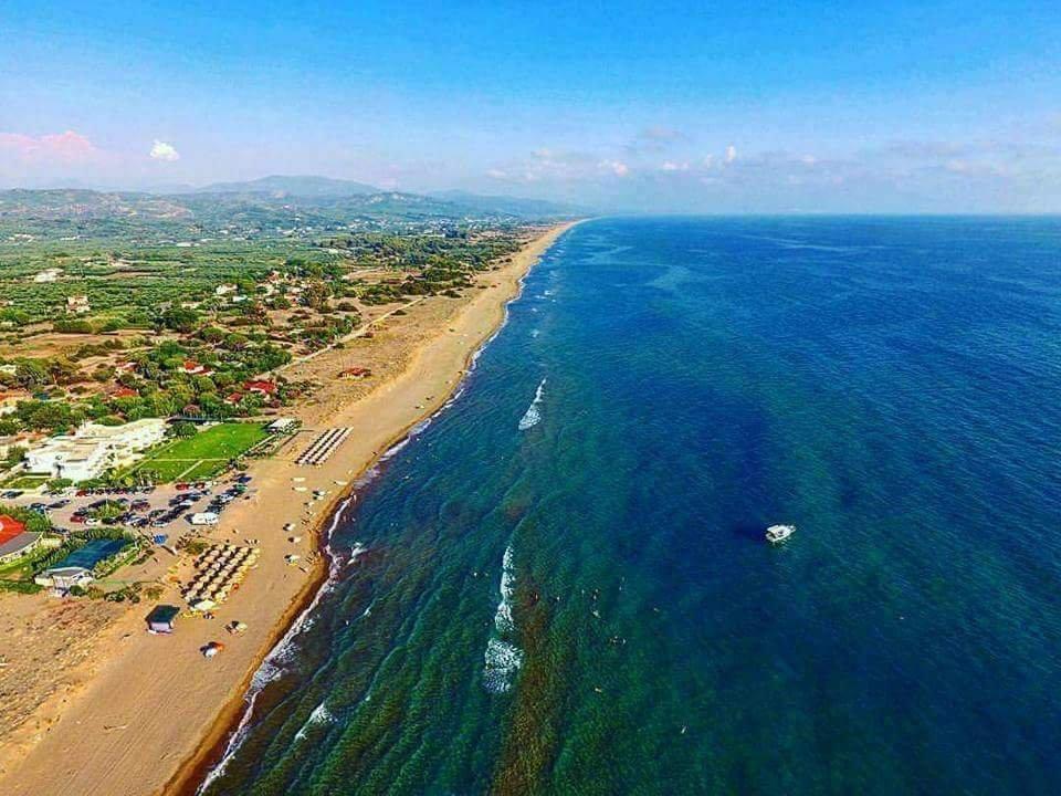 זכארו Ostria Hotel Kakovatos Beach מראה חיצוני תמונה