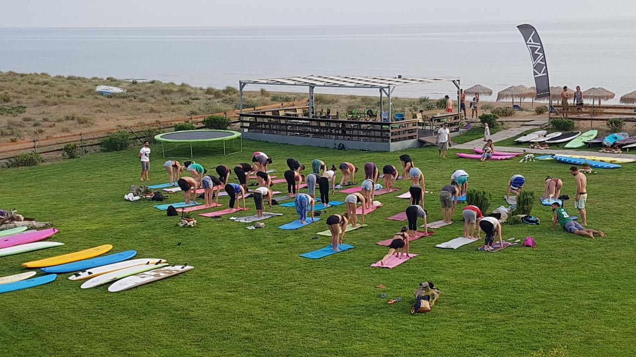 זכארו Ostria Hotel Kakovatos Beach מראה חיצוני תמונה